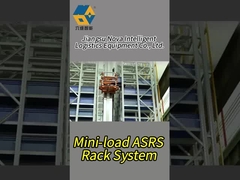 ARSR-Racksystem Automatisiertes System zur Abholung von Speichern mit hoher Dichte mit modularer Struktur